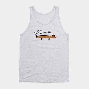 Doguette (Dog + Baguette) Tank Top